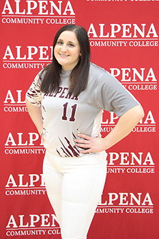 Jade Schultz, MCCAA Northern Conference South Player of the Week, Alpena CC