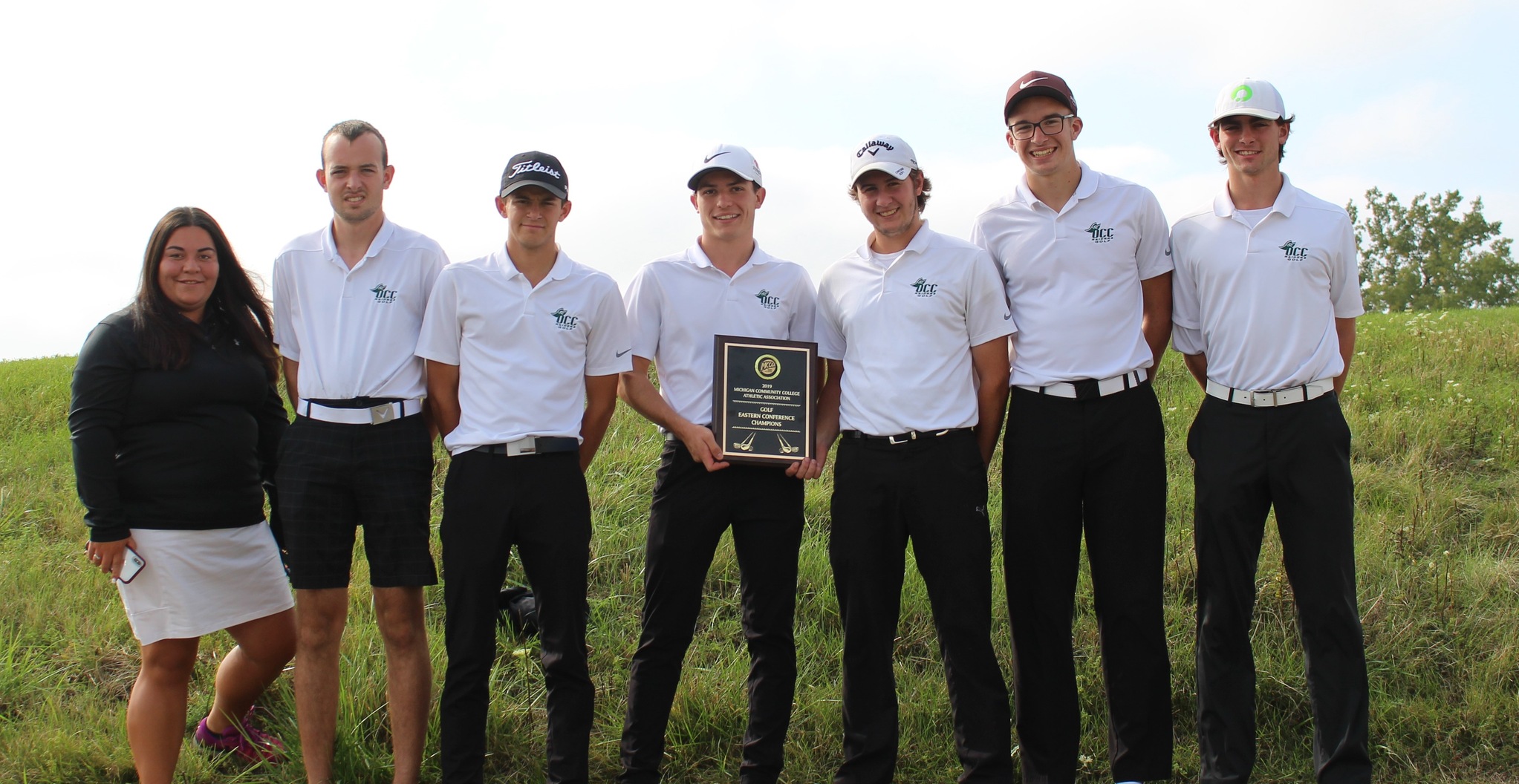 2019 MCCAA Eastern Conference Golf Champions: Oakland Community College Raiders
