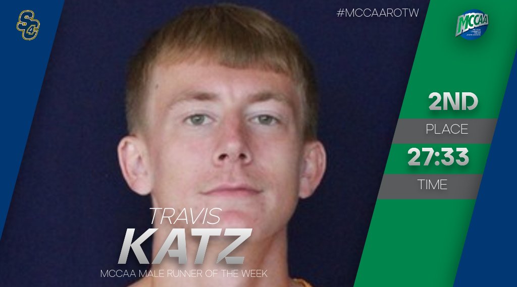Travis Katz, MCCAA Men's Cross Country Runner of the Week, St. Clair County Community College