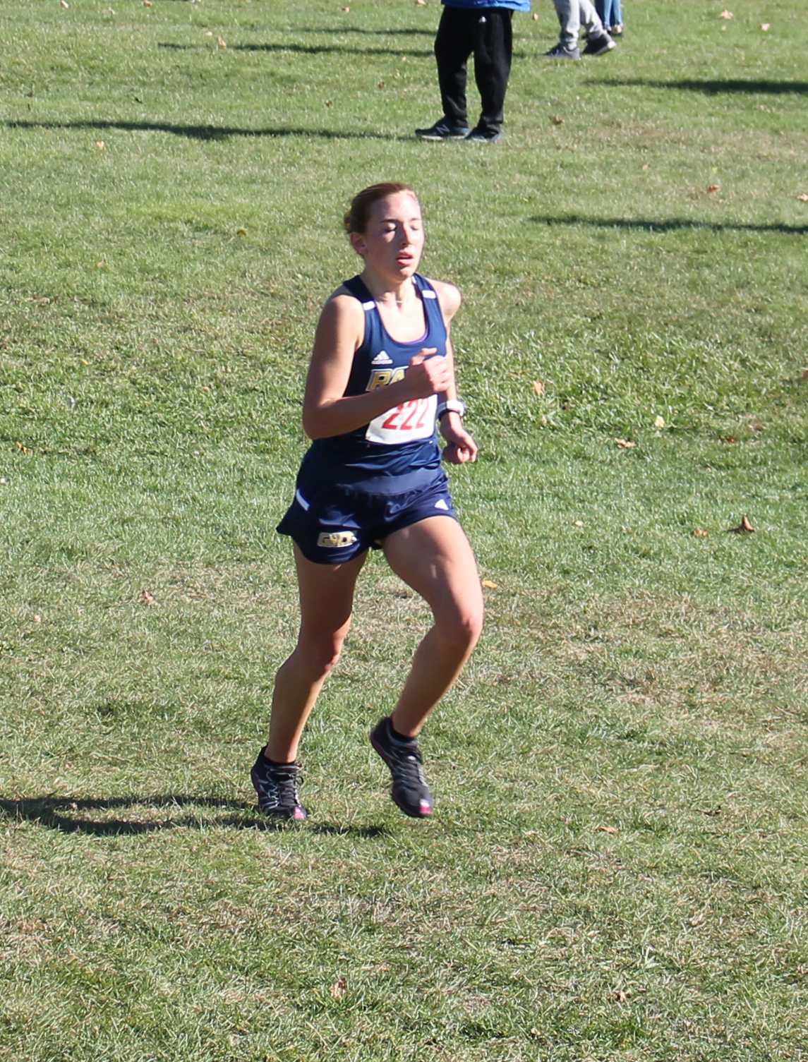 Grand Rapids' Audrey Meyering cruises to victory at the MCCAA women's cross country championship