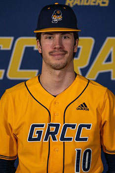 Drew Murphy, MCCAA Western Conference Baseball Pitcher of the Week, Grand Rapids CC