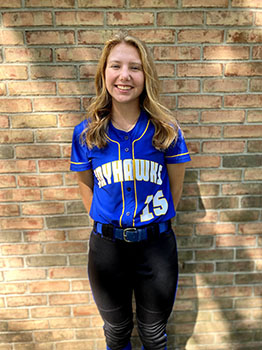 Hayden Ruel, MCCAA Western Conference Softball Player of the Week, Muskegon CC