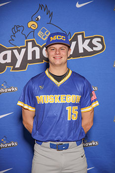 Cayden Taylor, MCCAA Western Conference Baseball Pitcher of the Week, Muskegon CC