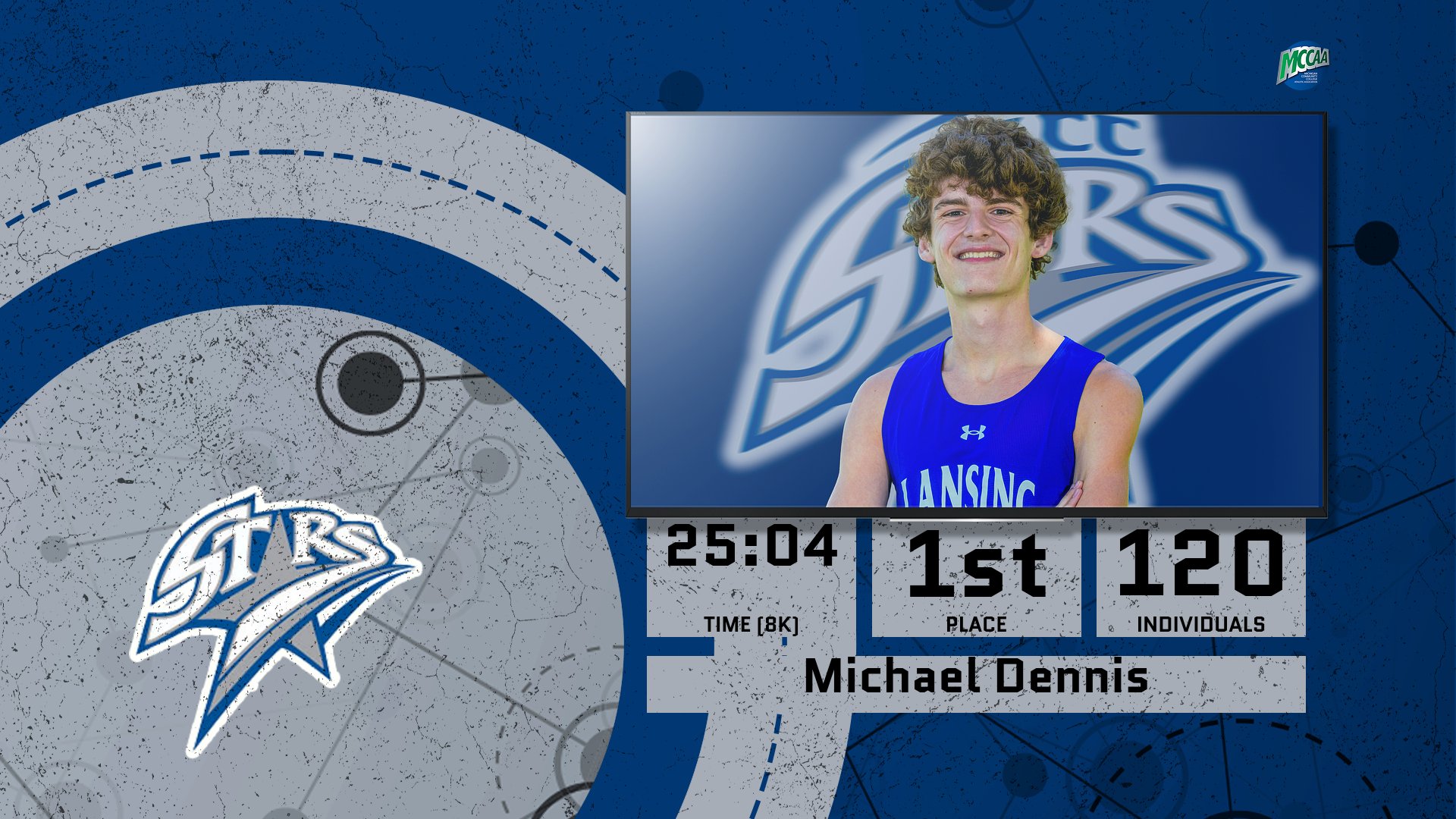 LCC's Dennis is the MCCAA Men's Cross Country Runner of the Week#9