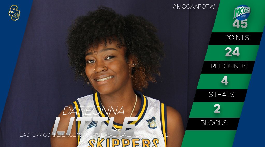 Dareonna Little, MCCAA Eastern Conference Women's Basketball Player of the Week, St. Clair County CC