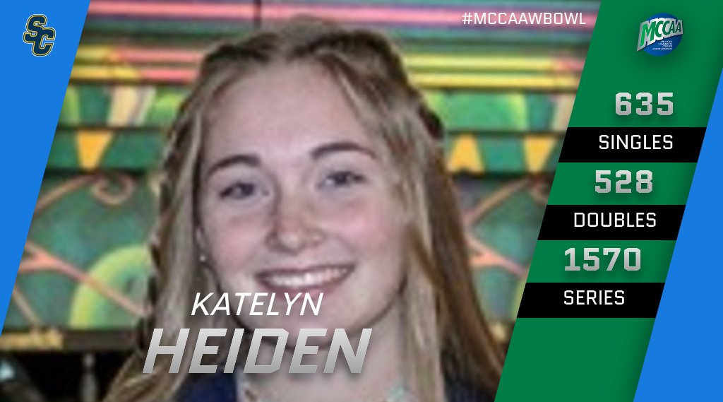 Katelyn Heiden, MCCAA Eastern Conference Women's Bowler, St. Clair County CC